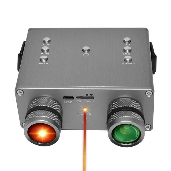 Uzlādējams nakts redzamības binoklis