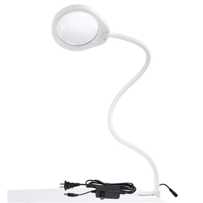 Profesionāls palielināms stikls ar gaismu